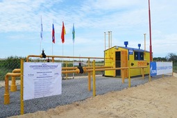 В Новоусманском районе Воронежской области введен в эксплуатацию межпоселковый газопровод