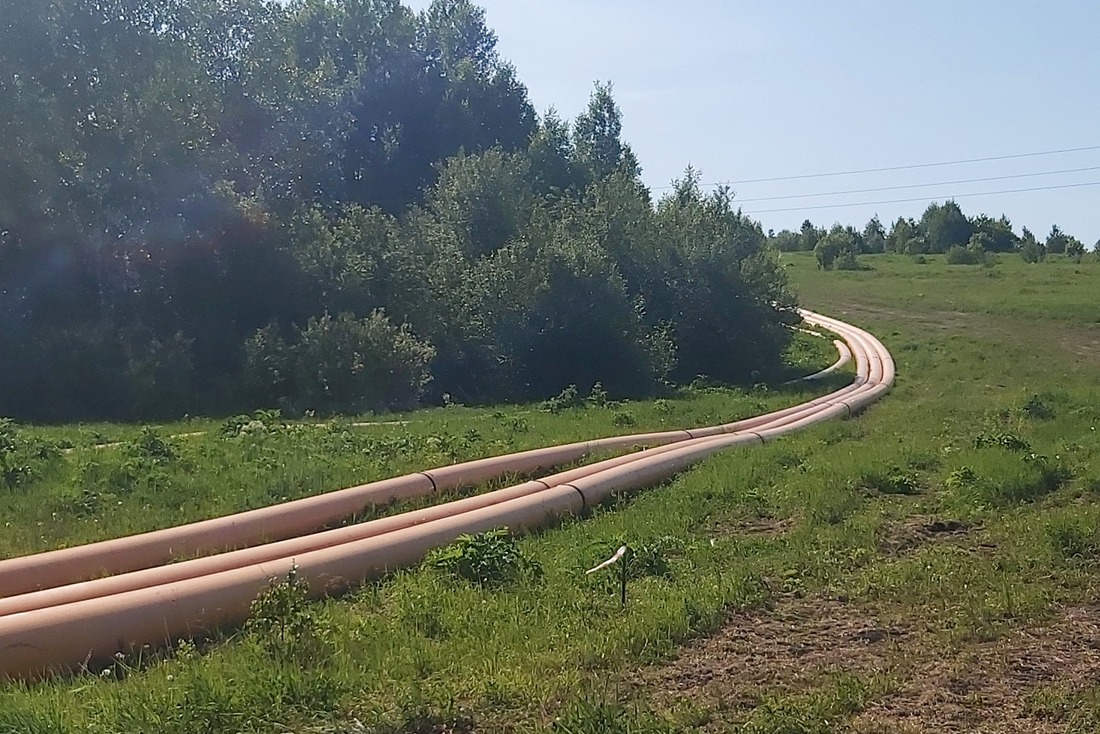 Начало строительства газопровода-связки от ГРС-2 в г. Томске до врезки в газопровод к п. Мирный Томского района