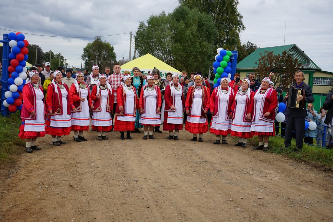 Жители д. Андреевка