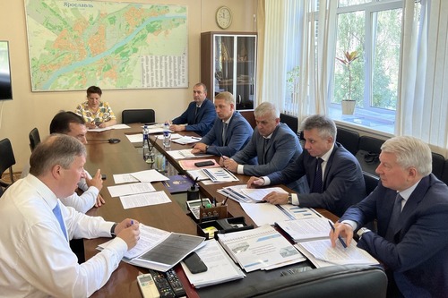 совещание в правительстве Ярославской области