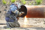 Специалисты АО «Саратовгаз» проводят масштабные работы по выносу газопровода высокого давления диаметром 500 мм из зоны реконструкции автомобильной развязки