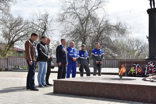 Мемориал «Вечный огонь» в городе Калач