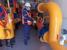 Специалисты Приморского производственно-эксплуатационного подразделения АО «Газпром газораспределение Дальний Восток» осуществили подачу природного газа для проведения пуско-наладочных работ на котельной ТОР «Большой Камень»