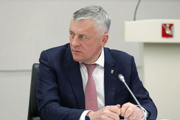 Сергей Густов на заседании регионального штаба