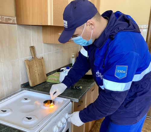 Специалисты АО «Газпром газораспределение Рязанская область» провели техобслуживание газового оборудования