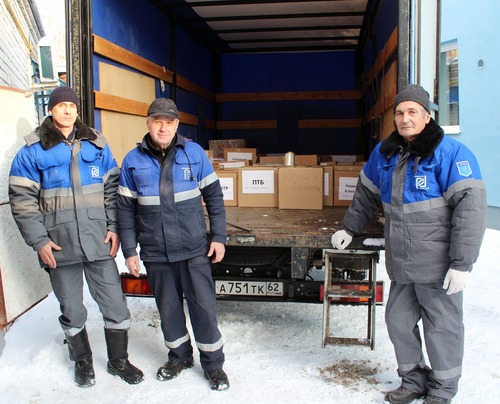 Гуманитарная помощь для участников СВО от «Рязаньгоргаз»