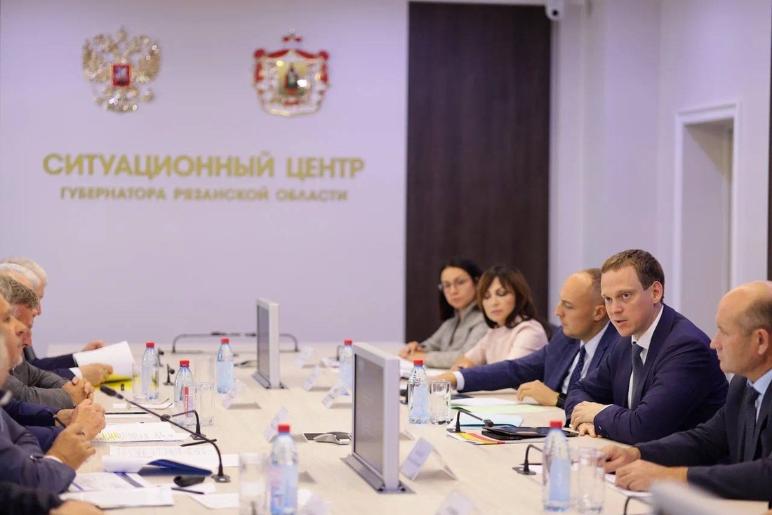 заседание регионального штаба по газификации Рязанской области