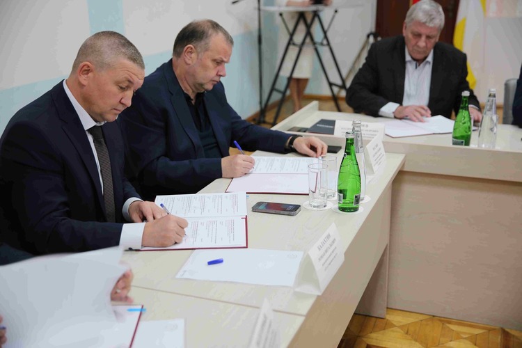 Подписание соглашения