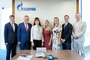 Фото с финалистами от Группы Газпром межрегионгаз отборочного тура конкурса «Лучший молодой работник ПАО „Газпром“