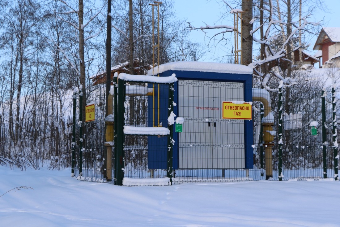 газораспределительный пункт в д. Зайцево