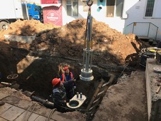 Саратовские газовики проводят капитальный ремонт газопровода высокого давления диаметром 200 мм