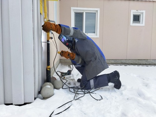 Монтаж газового оборудования