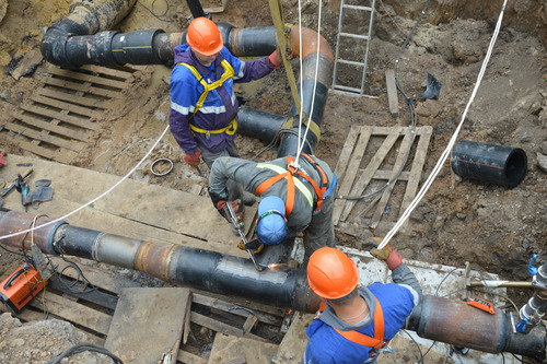 Реконструкция газопроводов в Туле