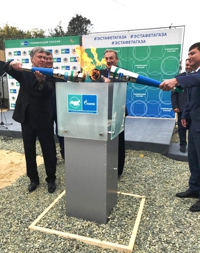 ввод в эксплуатацию внутрипоселкового газопровода в Инзенском районе Ульяновской области