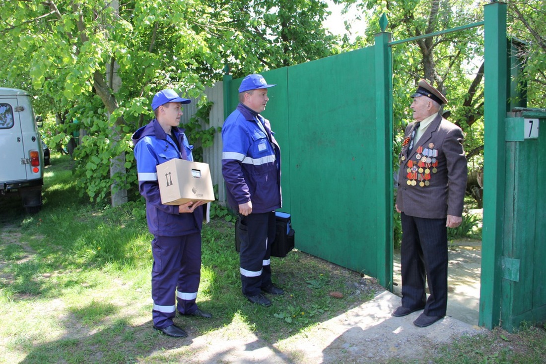 Белгородские газовики устанавливают ветеранам Великой отечественной войны приборы учета газа с температурным корректором
