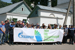 В Пскове состоялся экологический субботник газовиков