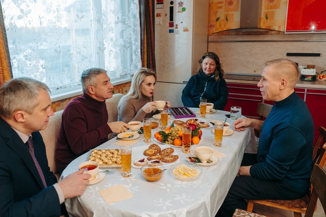 Чаепитие в домовладении