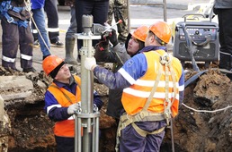 Саратовские газовики проводят капитальный ремонт газопровода высокого давления диаметром 200 мм