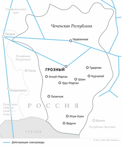 В Чеченской Республике будет полностью завершена технически возможная сетевая газификация
