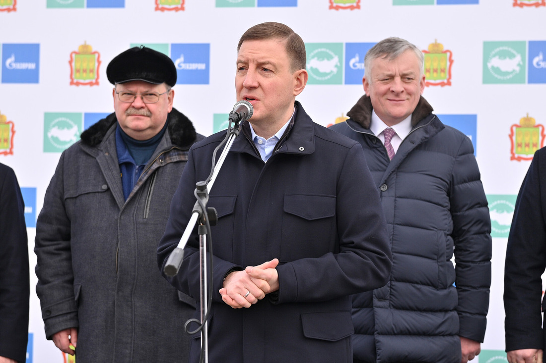 Олег Мельниченко, Андрей Турчак и Сергей Густов