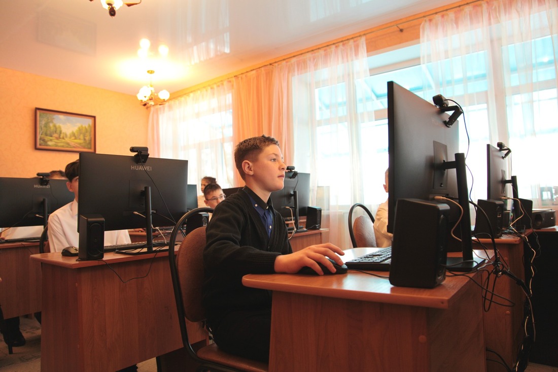 компьютерный класс в «Центре психолого-педагогического и медико-социального сопровождения детей» г. Балаково