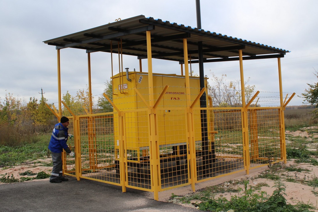 Оборудование газопровода в Ульяновской области