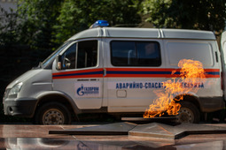 Техническое обслуживание Вечных огней накануне Дня Победы сотрудниками ООО «Газпром газораспределение Владикавказ»
