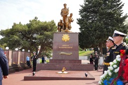 Памятник в селе Мысхако города-героя Новороссийска