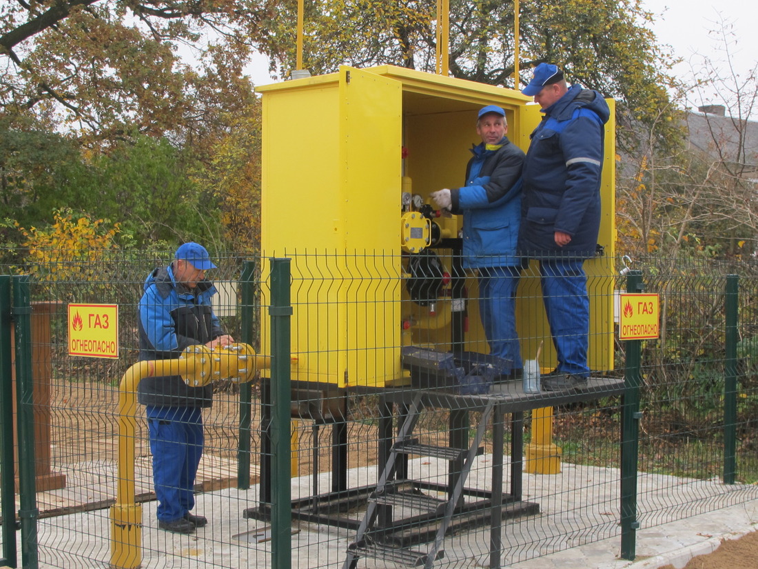 В Гурьевском районе Калининградской области газифицированы четыре поселка