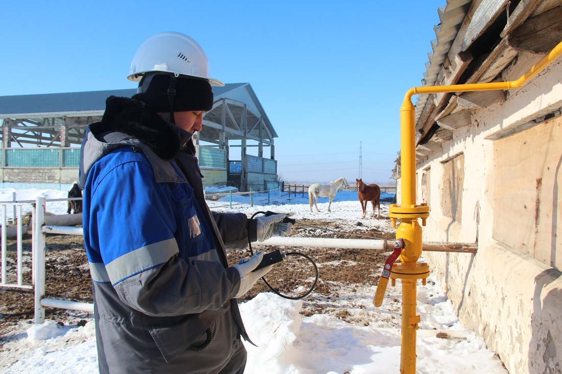 Проверка на утечки газа