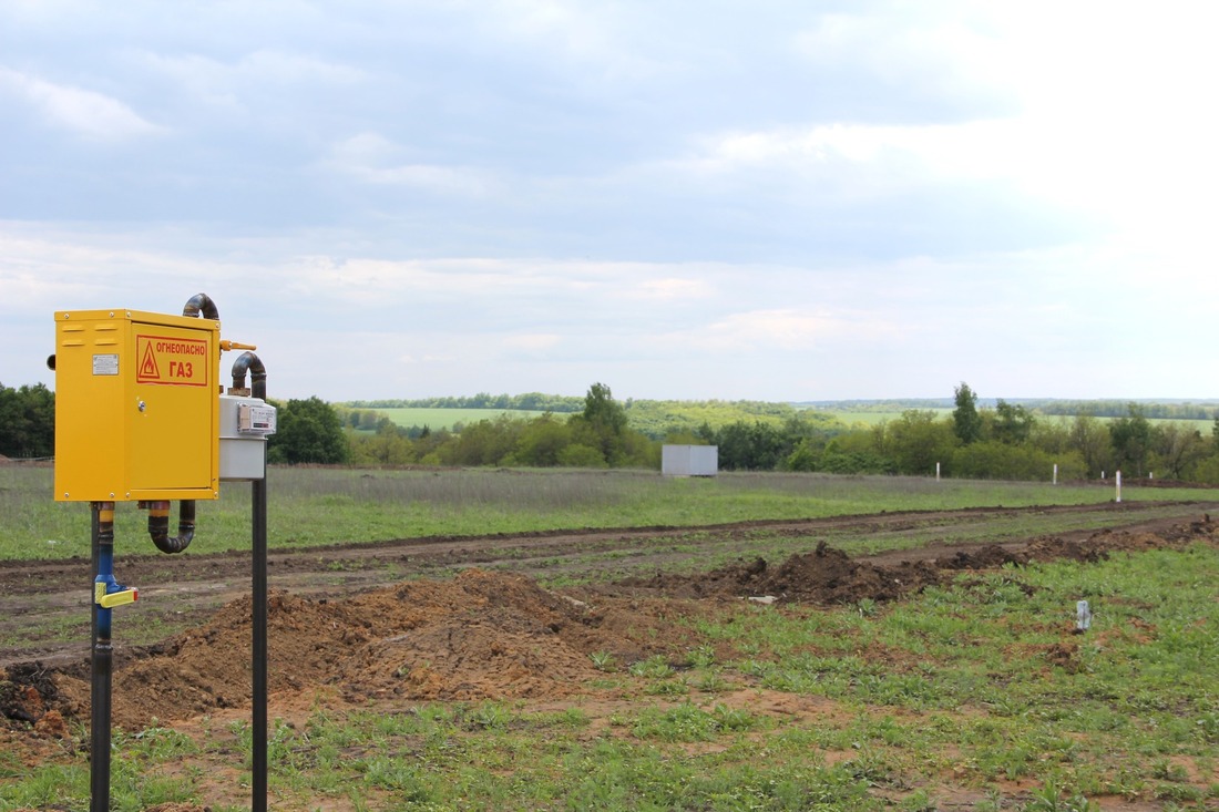 Пункт редуцирования газа для догазификации микрорайона Пушкарное, Белгородская область