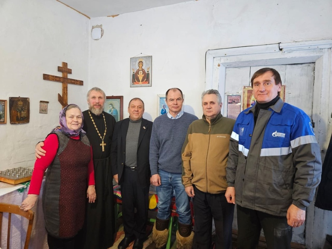 В Курганской области газифицировали Храм Сорока мучеников Севастийских в селе Мендерское Белозерского муниципального округа Курганской области