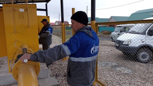 Пункт редуцирования газа в селе Тетюшское