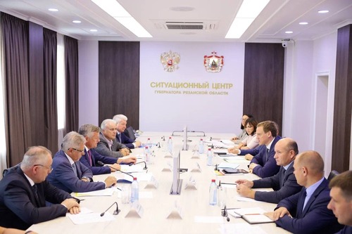 заседание регионального штаба по газификации Рязанской области