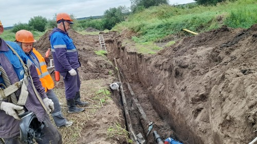 Реконструкция участка газопровода в п. Каменка Брасовского района Брянской области