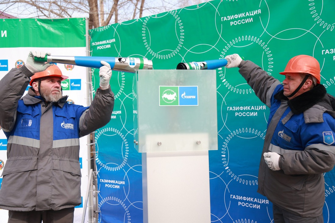 Зажжение газовой горелки