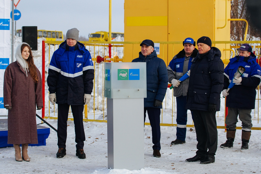 Ввод газопровода в Тюменской области