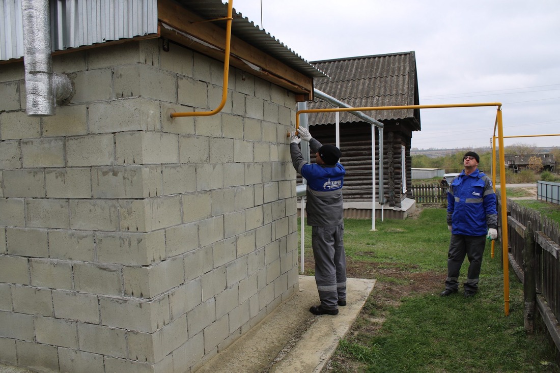 Газификация школы в селе Канадей