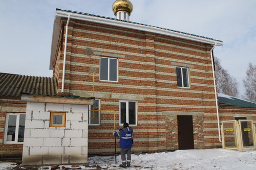 Храм в селе Давыдовка, Ульяновская область