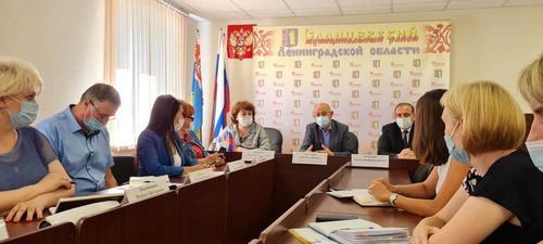 совещание по вопросам догазификации Сланцевского района Ленинградской области
