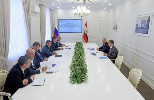 Рабочая встреча по вопросам газификации Курской области