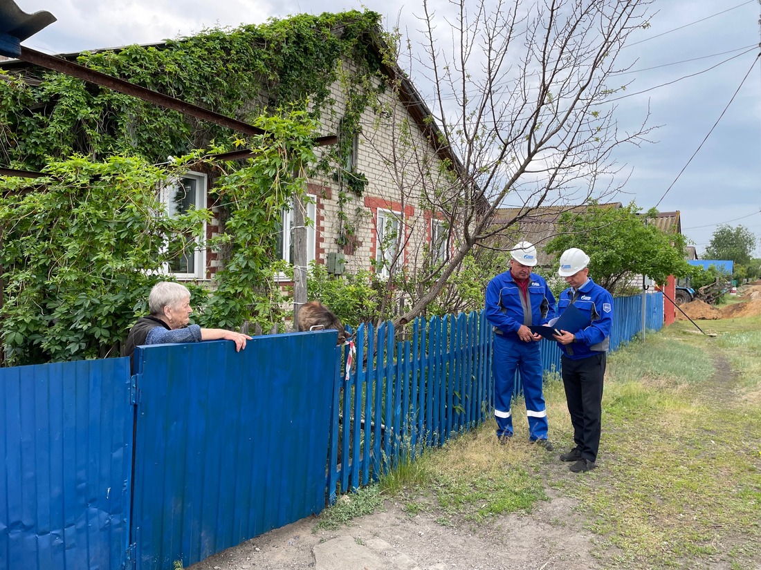 Сотрудники «Газпром газораспределение Ульяновск» проводят работы в селе Калиновка, Ульяновская область