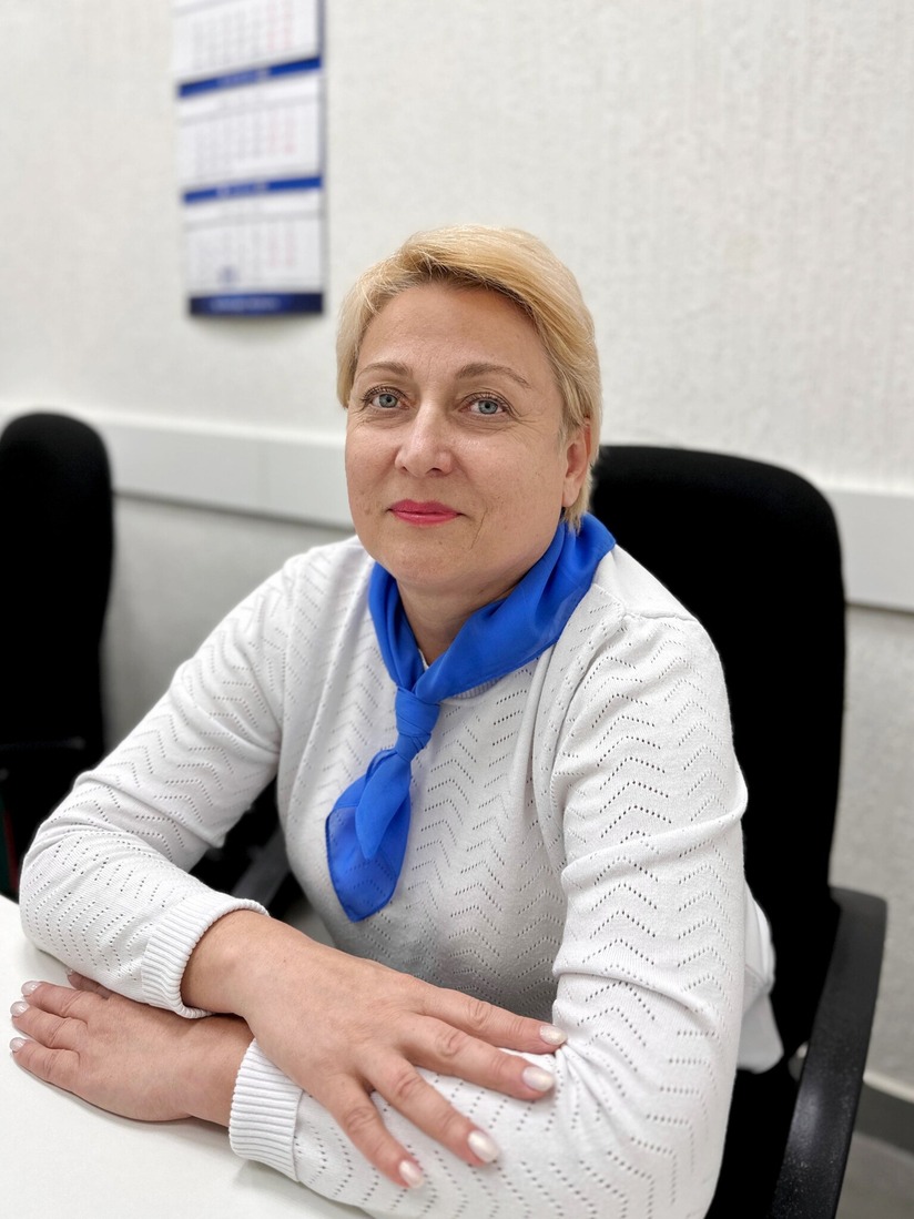 Сотрудница Единого клиентского центра обслуживания абонентов «Газпром межрегионгаз Майкоп» и «Газпром газораспределение Майкоп»