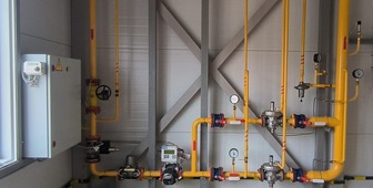 Газовая сеть модульной котельной
