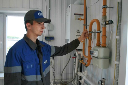 Подача газа в домовладение в поселке Селянкино Челябинской области