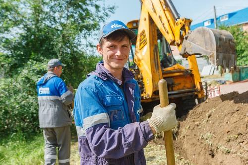 Строительство внутрипоселкового газопровода в х. Широкий Ростовской области