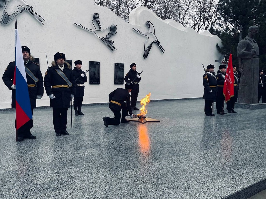 Зажжение Вечного огня