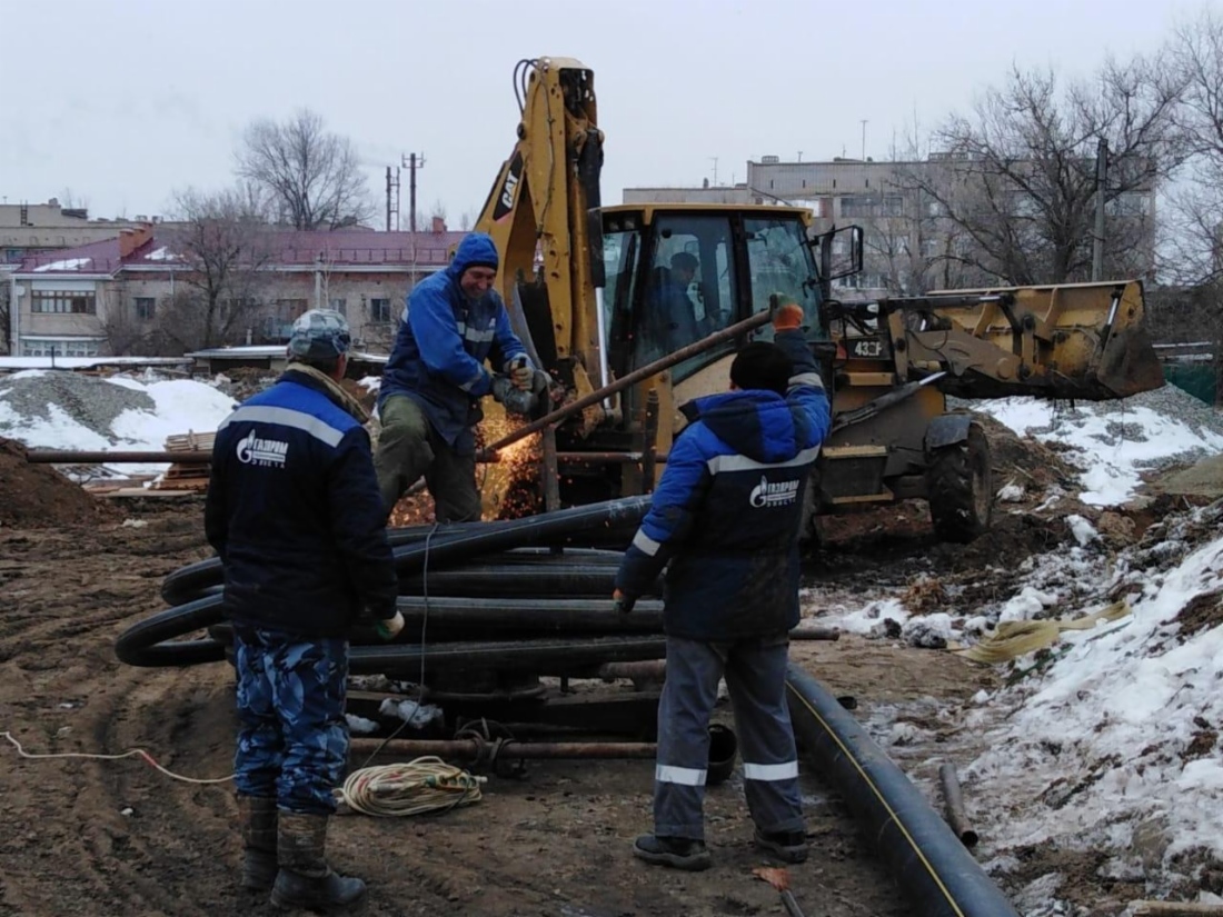 Специалисты АО «Газпром газораспределение Элиста» завершили газификацию строящегося дома для переселенцев из аварийного жилья