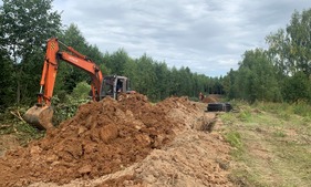 Строительство межпоселкового газопровода в Ильинском районе Ивановской области