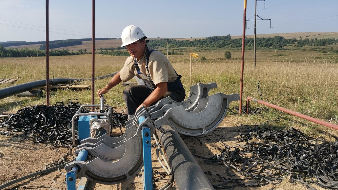 строительство межпоселкового газопровода в Советском районе Марий Эл